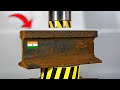 Hydraulic Press VS INDIAN Train Track | Top 10 Amazing Experiments On YouTube