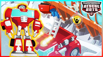 Transformers Rescue Bots: Hero #8 ❄️⛑️❄️ Help! Stranded by the avalanche. Heatwave Saves the Day! 4K