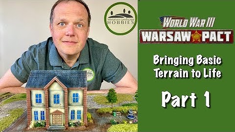 Team Yankee Warsaw Pact: Bringing Basic Terrain To Life | Battlefield in a Box Terrain | Wargaming