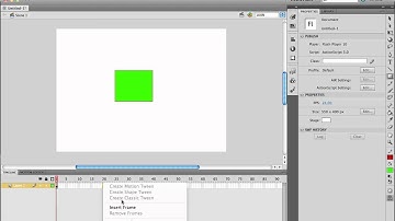 Adobe Flash CS5 Shape Tween Tutorial