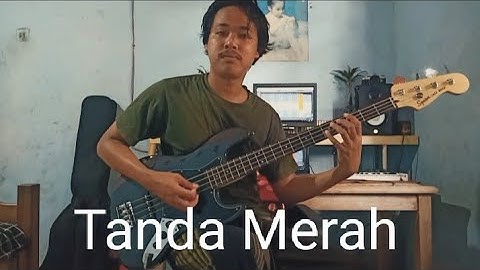 TANDA MERAH | Karaoke | Bass Cover