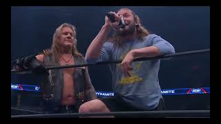 An Atrociously Flaccid Promo by the Winnipeg Jets, Kenny Omega Chris Jericho (AEW Dynamite 12-13-23)