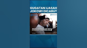 Inilah Alasan Gugatan Dugaan Ijazah Palsu Jokowi Dicabut oleh Bambang Tri Mulyono