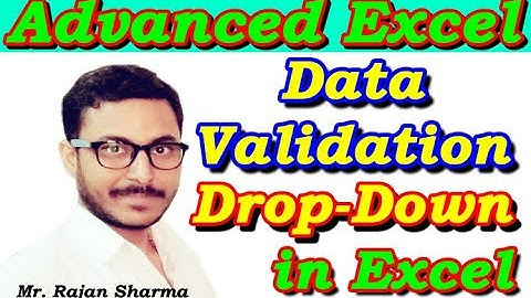 data validation function in excel in hindi