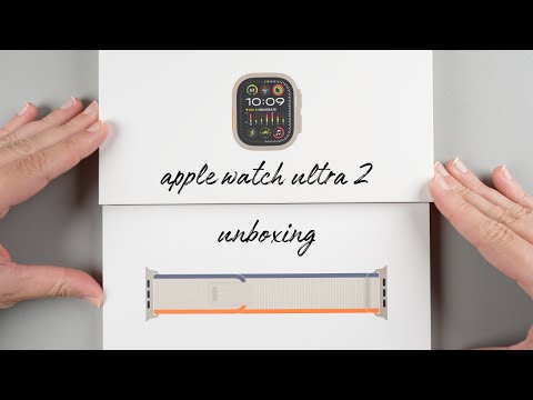 Apple Watch Ultra 2 Unboxing (49mm Titanium + Beige Trail Loop 