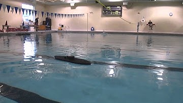 USS Monitor RC model 1/48 scale scratch built sea trial