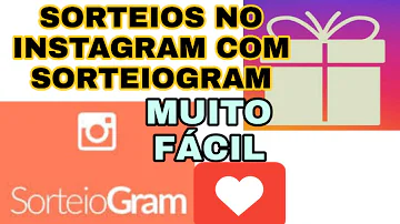 Como usar o Sorteiogram no celular?