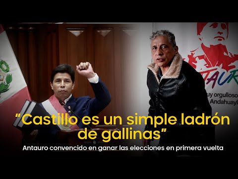 Antauro Humala convencido en ganar las elecciones en primera vuelta