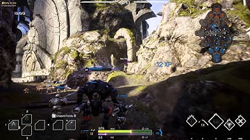 Paragon Beta Coop vs AI - Howitzer Gamplay (1080p)