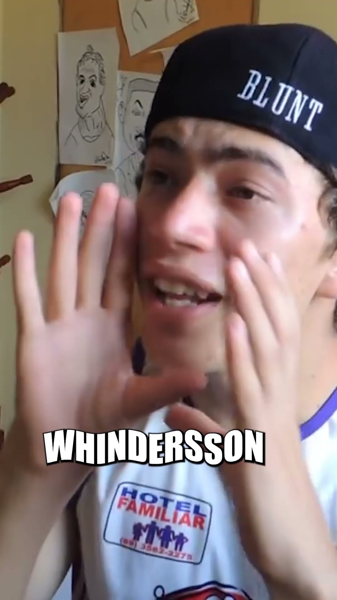 Sofrer bullying das pessoas tudo bem, mas da caverna... #whinderssonnunes #comedia #comedy  #funny