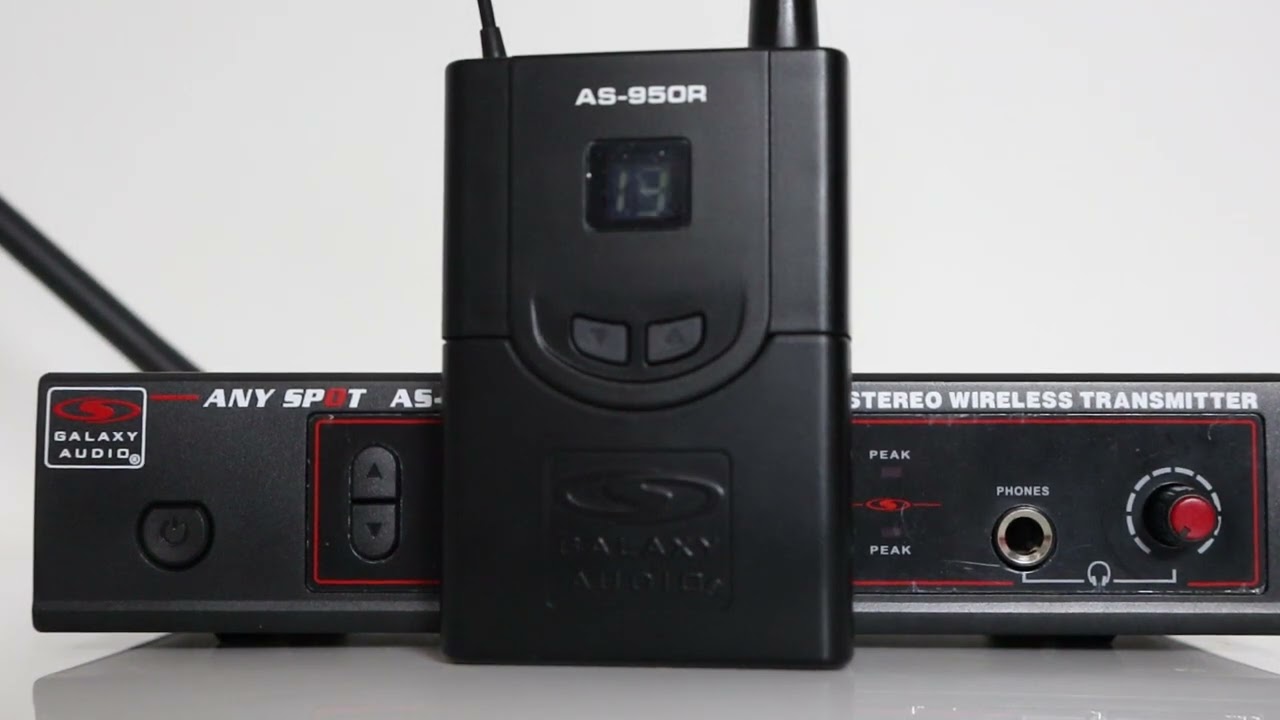 AS-950R Wireless In-Ear Receiver Battery Replacement Indicator