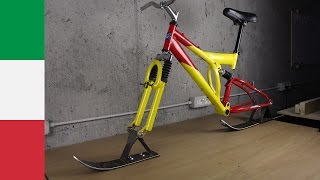 Making a Homemade SKI BIKE