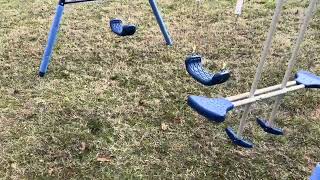 Best Ages, Assembly Time/Process, & Review of SportsPower Arcadia Swing Set (with Slide)