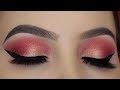 Soft Golden Peach Eye Makeup - Jeffree Star Blood Sugar Palette