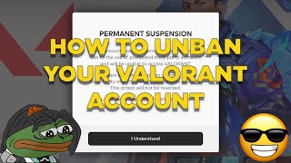 HOW TO UNBAN YOUR VALORANT ACCOUNT | THE BEST AND THE ONLY WAY screenshot 3