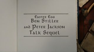 Easter Egg - Ben Stiller, and Peter Jackson Talk Sequel | Lord of the Rings Behind the Scenes