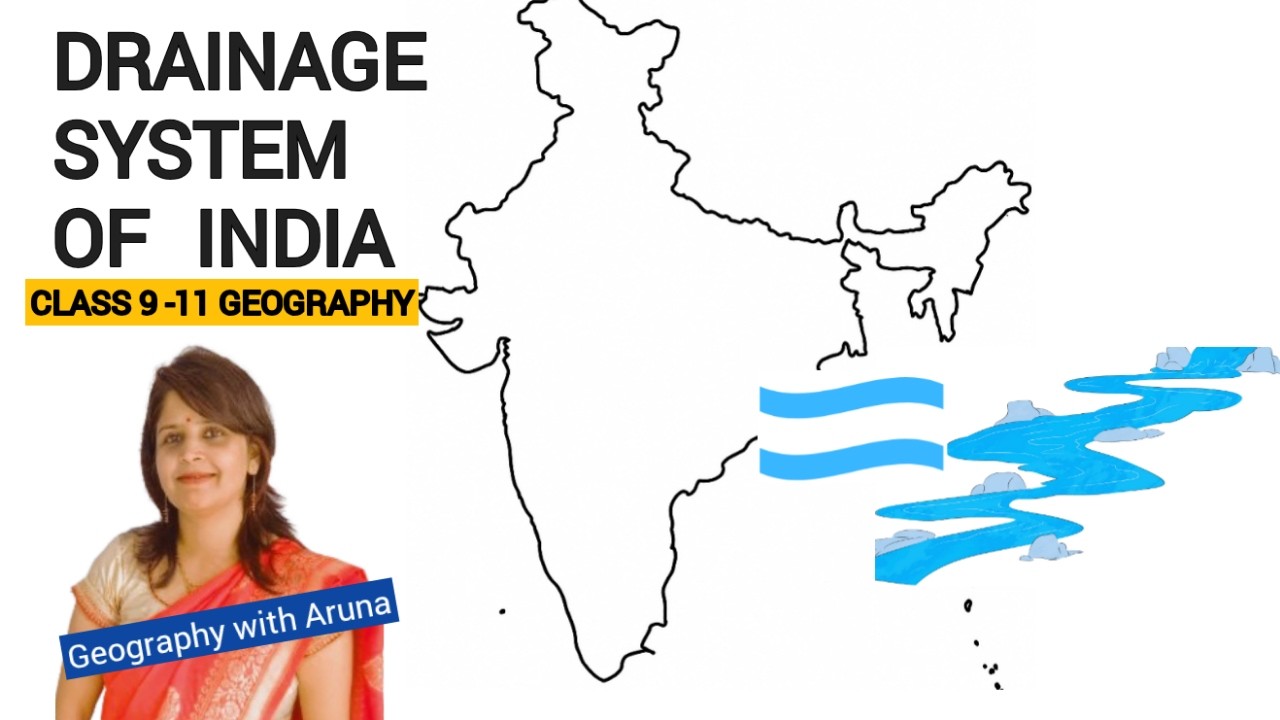 Drainage System of India# | Class 9 & 11 Geography#
