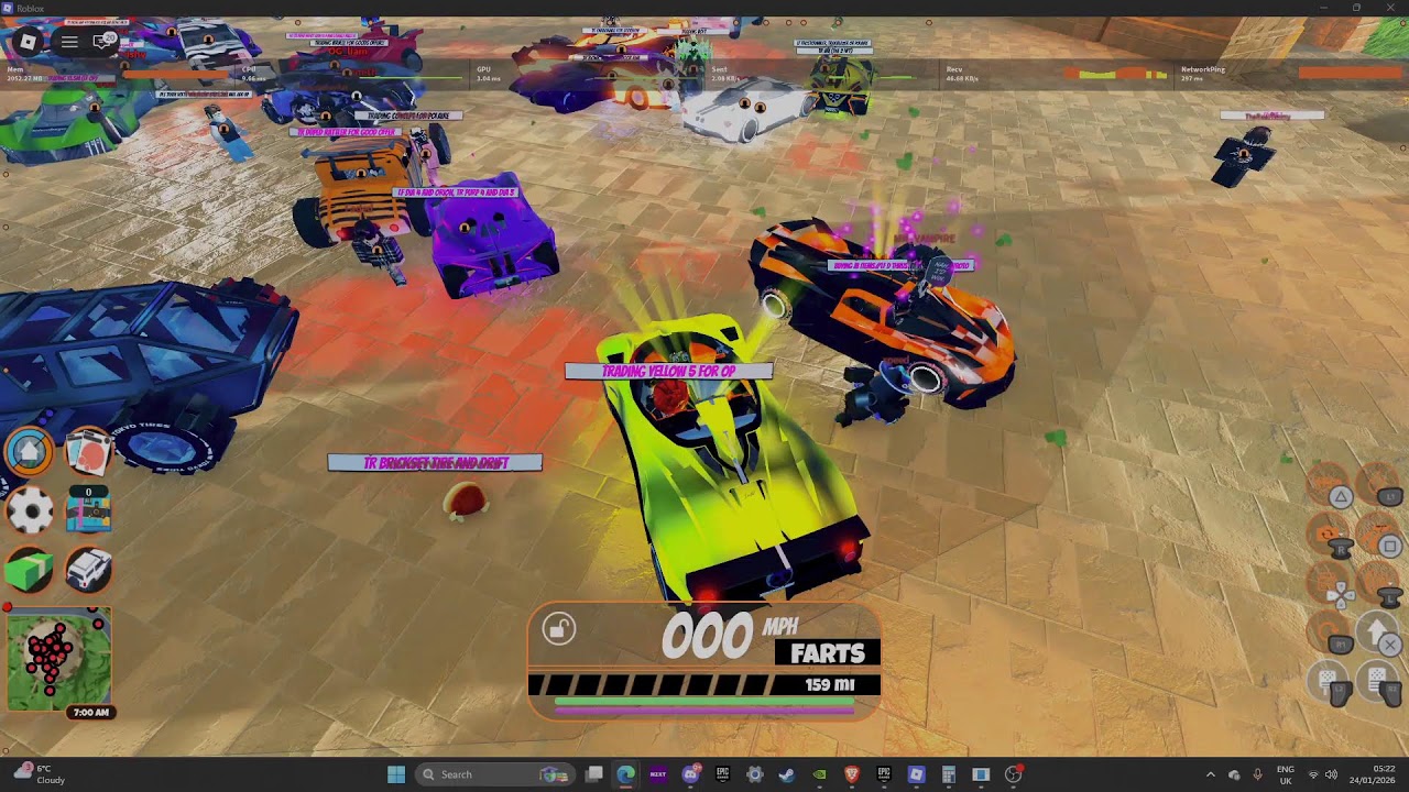 First step to success TRADING ON JAILBREAK SUIII