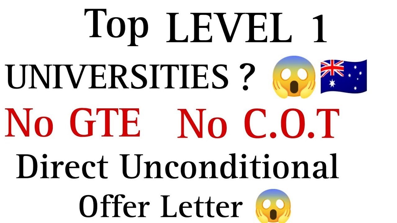 Top Level 1 Universities In Australia 🇦🇺  In All Cities😱