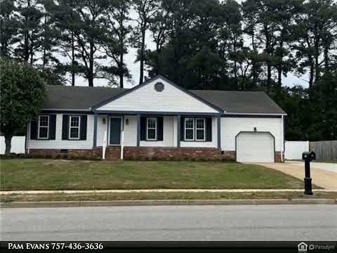 408 Gloria Drive, Chesapeake, VA home video tour
