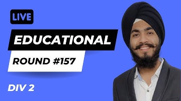 Codeforces Educational Round 157 (Div. 2) | A-D Solutions by Jaskaran Singh @Senior
