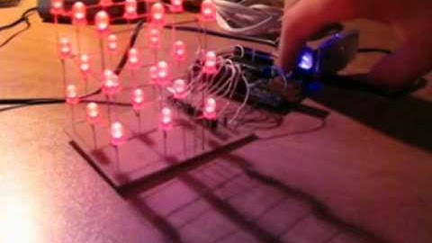 3x3x3 LED cube