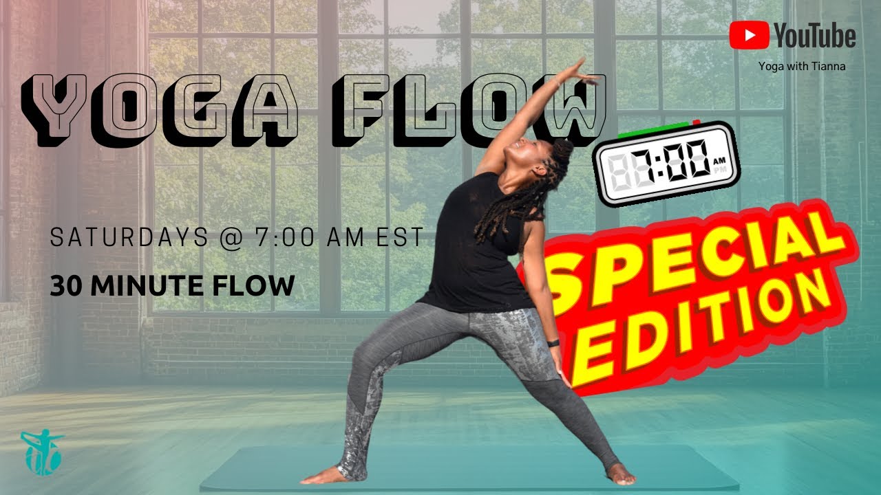 🔴 Live 7am Vinyasa Yoga with Tianna | Special Time