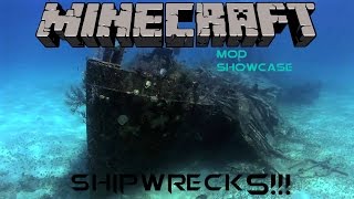 Minecraft Mod Showcase: Shipwrecks Mod! (Make oceans wayy better!) screenshot 5