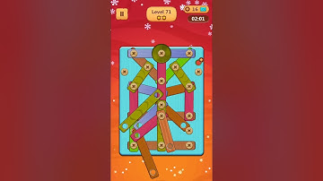 Wooden Nuts & Bolts Puzzle Game Level - 71 Walkthrough | Puzzle Games