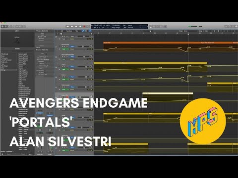 Tutorial: Avengers Endgame 'Portals' // Alan Silvestri [Film score with stock Logic Pro plugins]