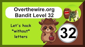Look Ma! No letters! - Overthewire - Bandit - Level 32 - Shell Escape