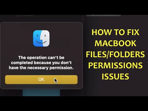 SOLVED! – "The operation can’t be completed because you don’t have the necessary permission"