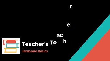 Jamboard Tutorial for Teachers
