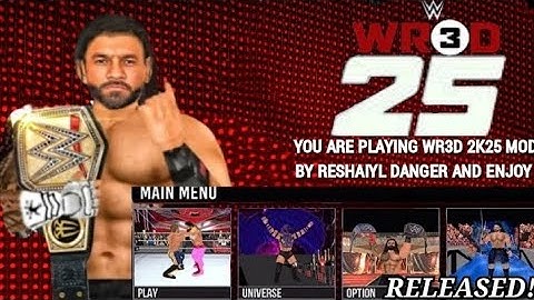 {190MB} WR3D 2K25 WARGAMES EDITION BY RESHAIYL DANGER RELEASED! "NEW ARENA