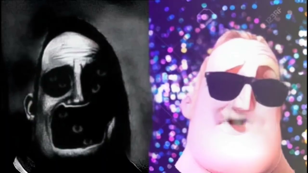 Mr incredible becoming uncanny and canny Deepfake