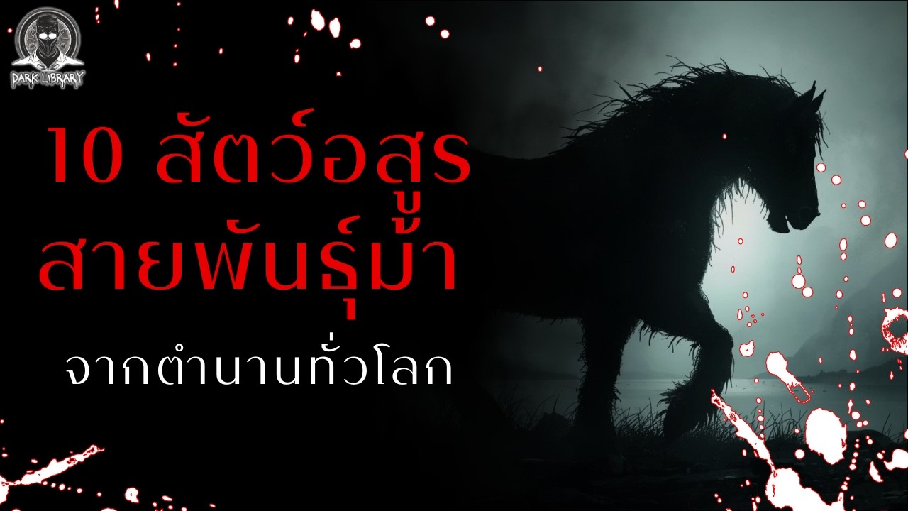 10 สัตว์อสูรสายพันธุ์ม้า จากตำนานทั่วโลก l Dark Library