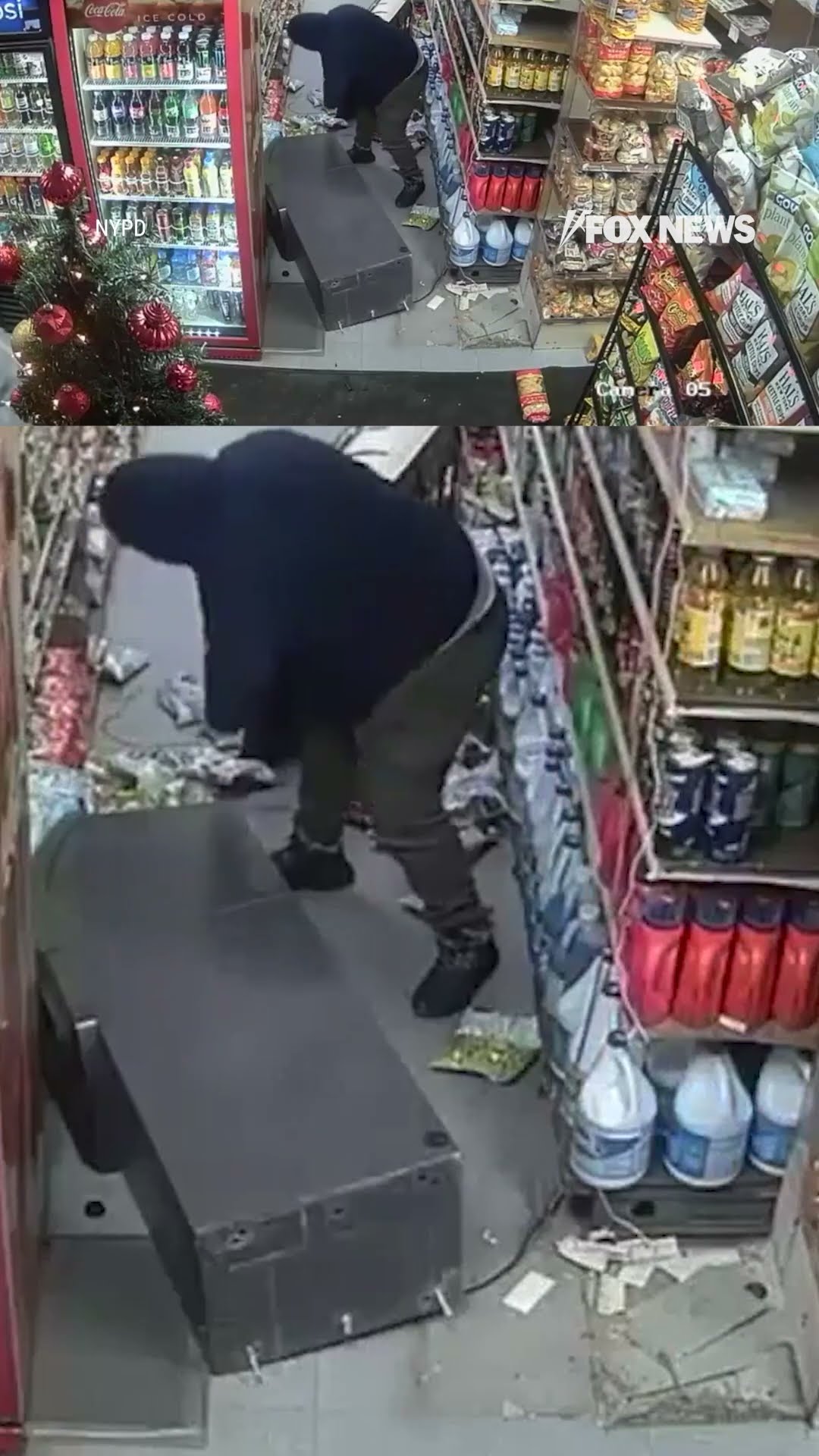 Bandits caught on video stealing ATMs from small business in Dem-run city