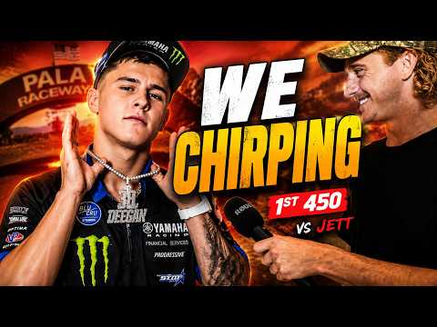 Deegan's First 450 Race vs Jett Lawrence: 'It's Unlimited Power'" | Interview