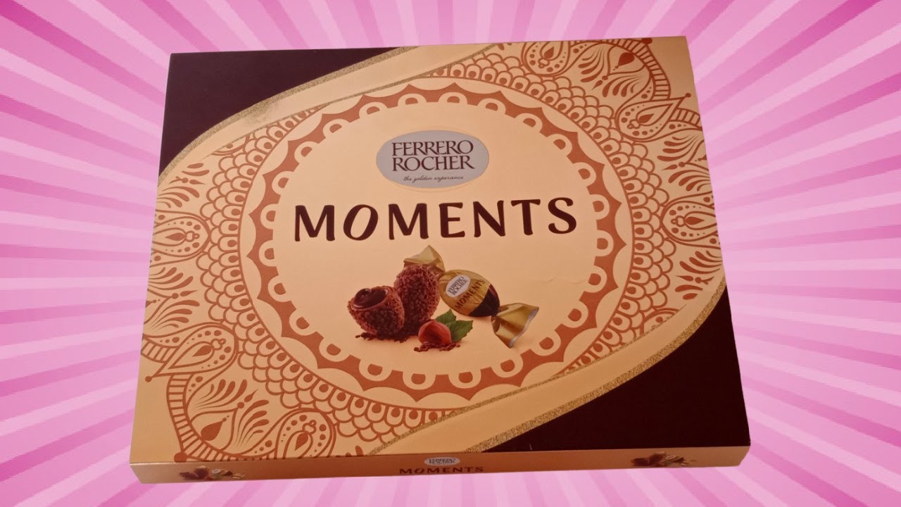 Unboxing Ferrero Rocher Moments,(Box of 24 Units)
