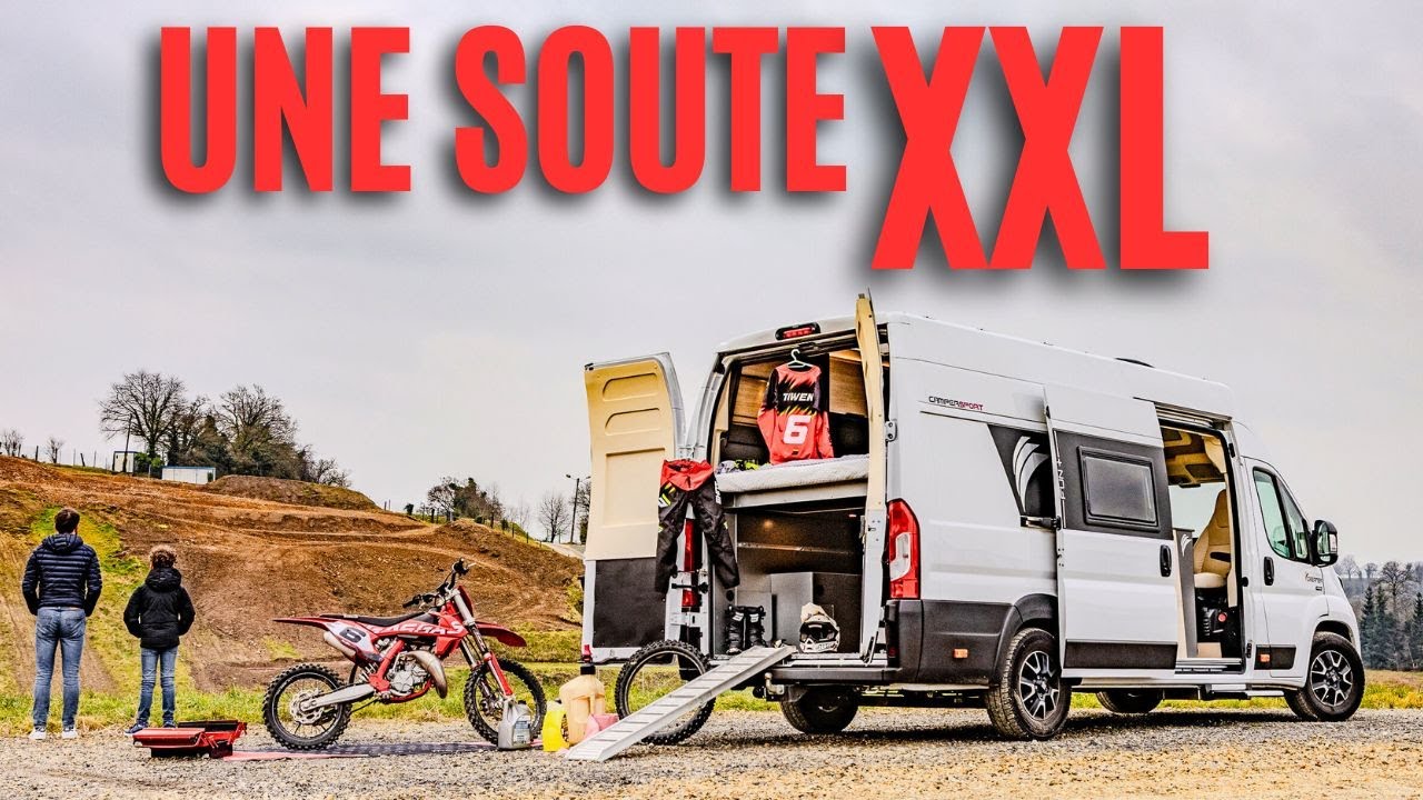 Une soute XXL dans un fourgon ! Essai du Dreamer Camper Sport