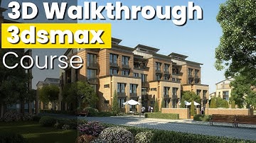 3D Walkthrough Course in 3dsmax&VRay I Chaos Vantage I Render Farm Rendering I Pro Plugins included.