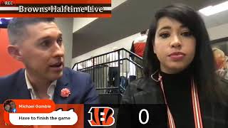 Browns Halftime Live