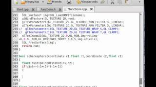 OpenGL (SDL,C++) tutorial 18 -  sphere-sphere collision detection
