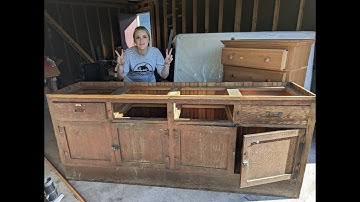 We Discovered a 98 Year Old Secret Hidden In This Old Cabinet