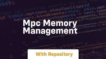 Mpc memory management