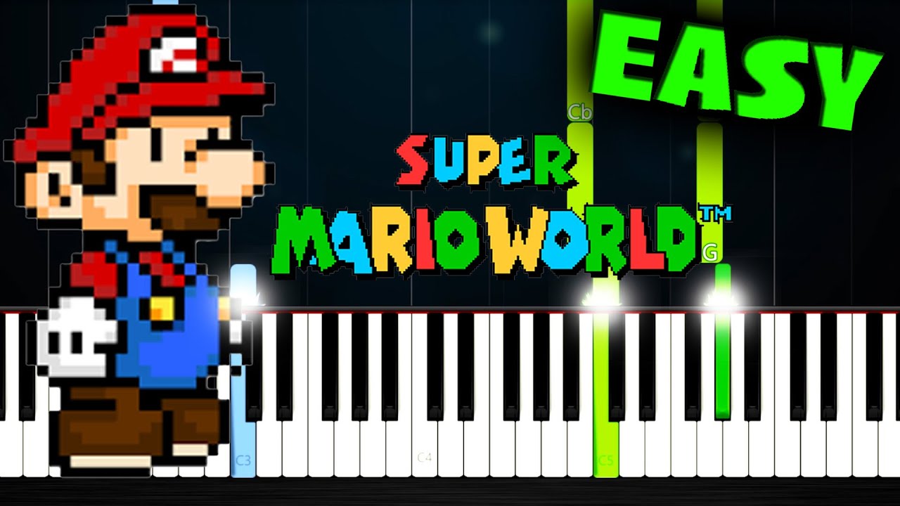 Peach's Castle - New Super Mario Bros. Wii Sheet music for Piano