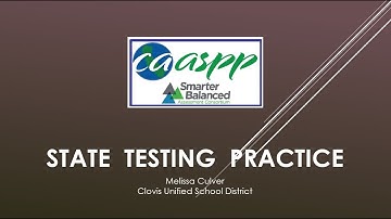 CAASPP | SBAC Guest Portal - ELA