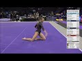 Ana Barbosu 9.950 floor routine at 2026 NCAA regionals!