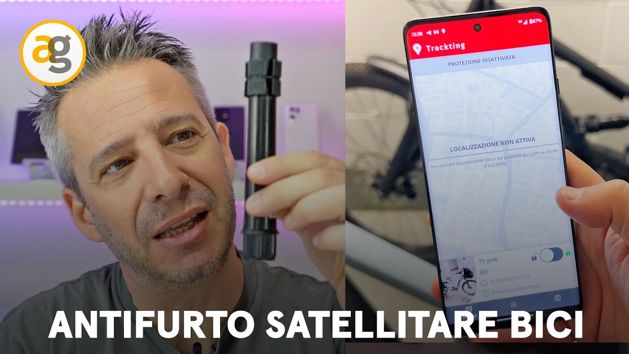 ANTIFURTO BICI SATELLITARE con SIM e TRACCIAMENTO. Test TRACKTING Bike 