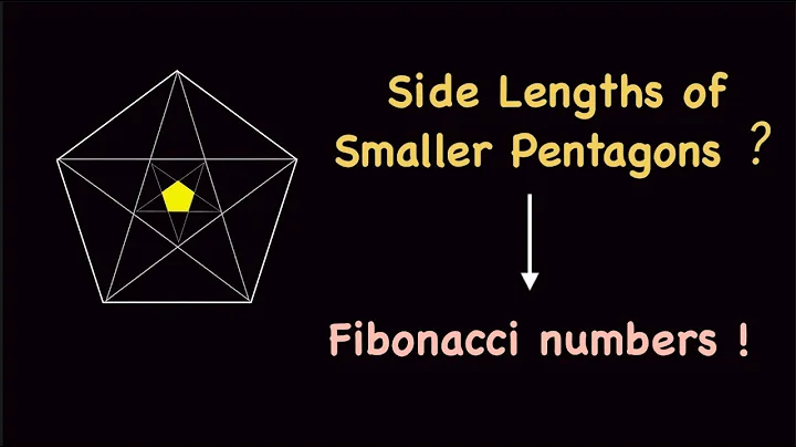 Fibonacci Numbers Reveal the Secret of the Pentagons!